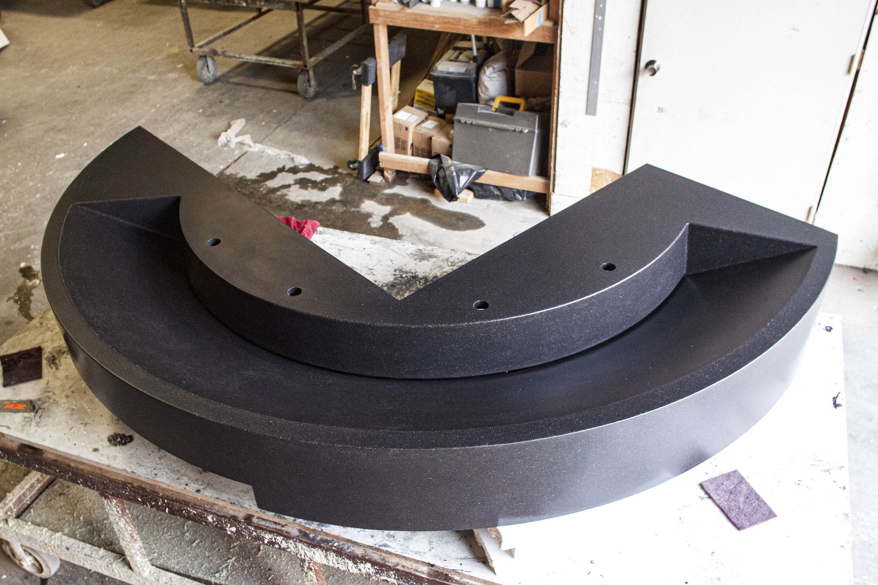 Circular Concrete RampSink by Sonoma Cast Stone