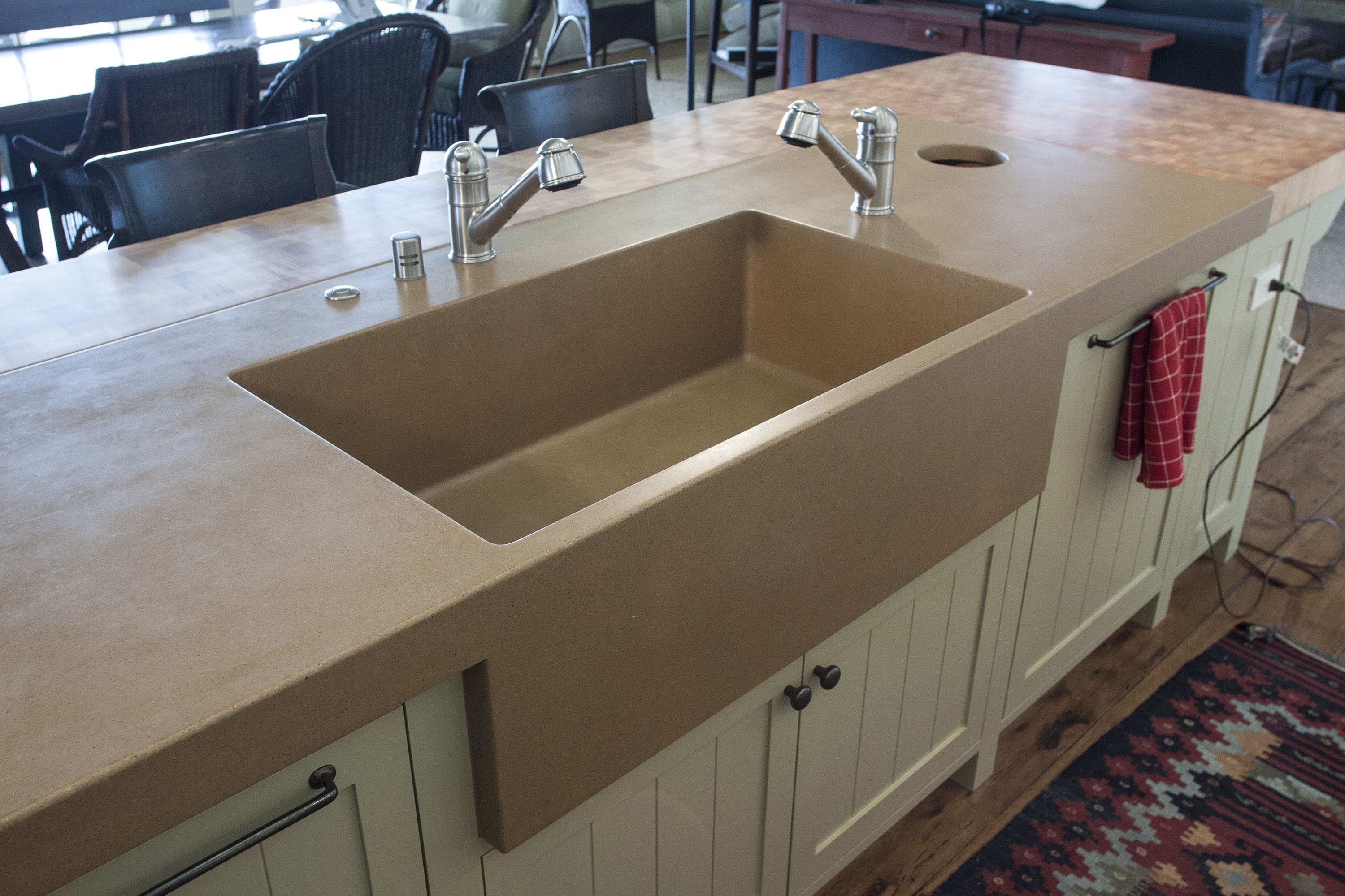 Basic Integrated Kitchen Sink, N606 Thyme