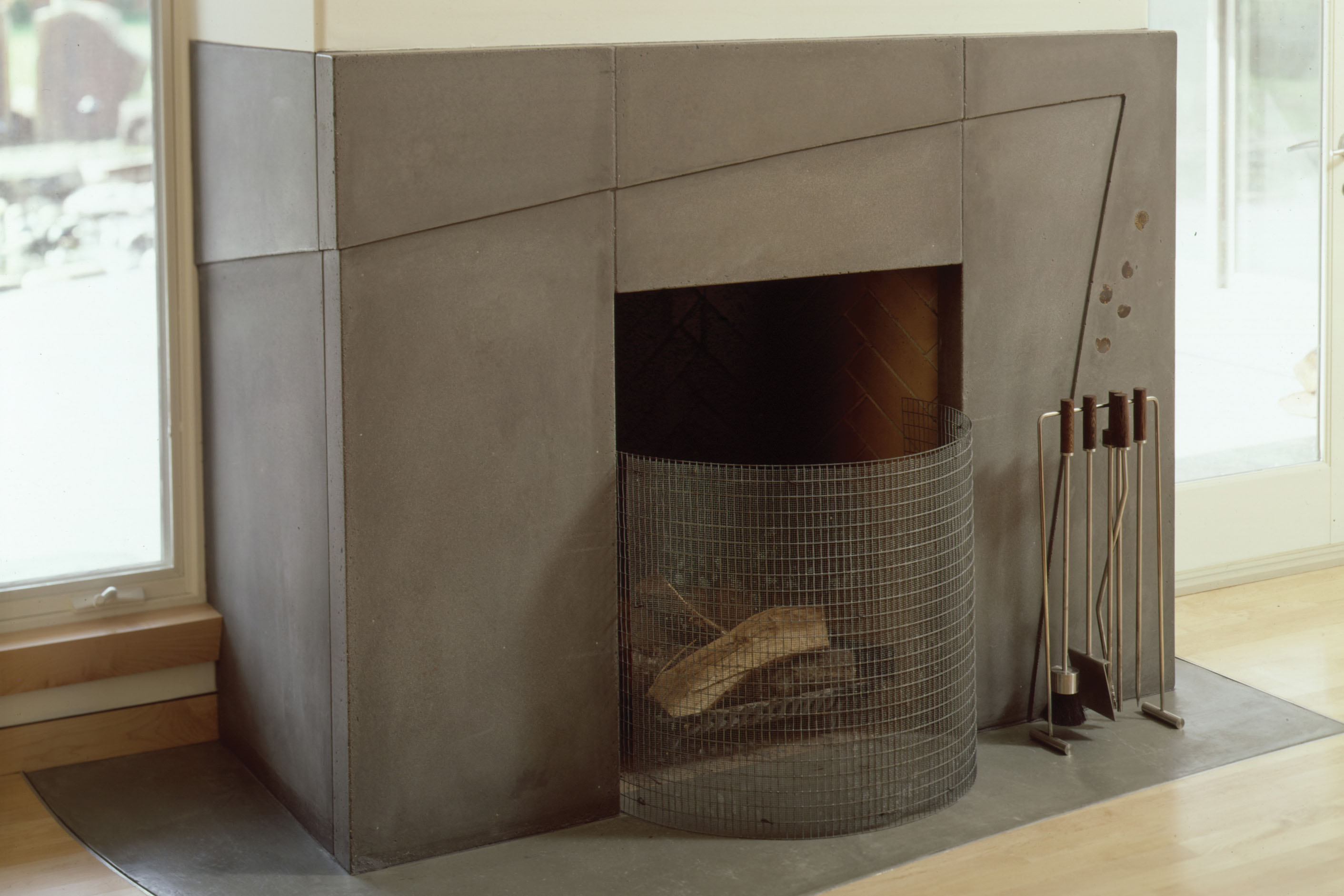 FPS06 | Urban Concrete Fireplace Surround