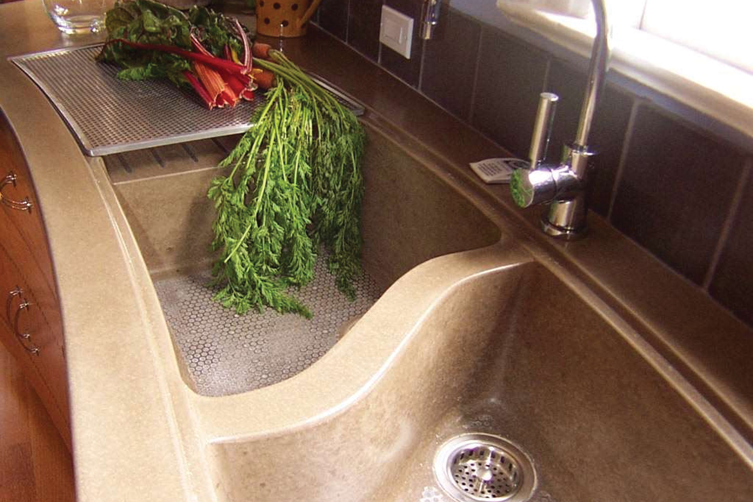 Concrete ChefSink, N606 Thyme