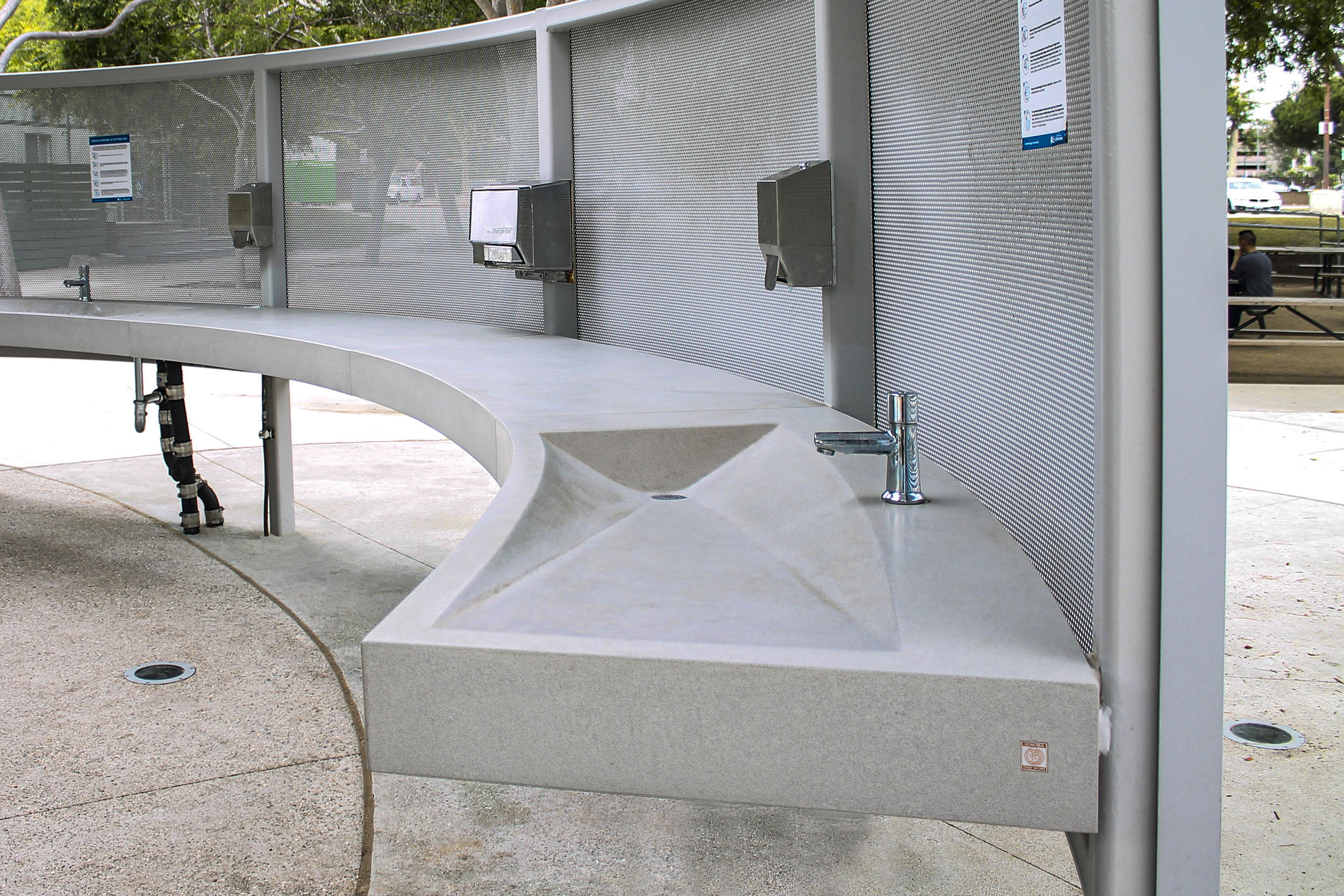 Classic Concrete Outdoor Sink