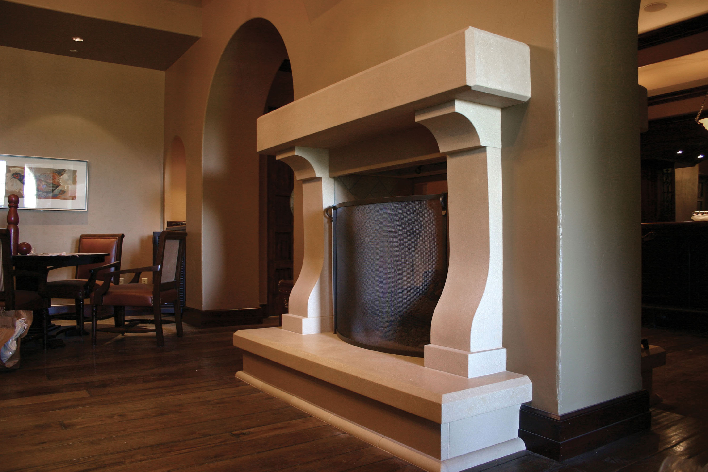 FPS20 | Traditional Concrete Fireplace Surround